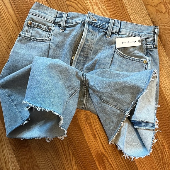 AGolde Fold Waistband Shorts Size 30 NWT - Picture 11 of 12